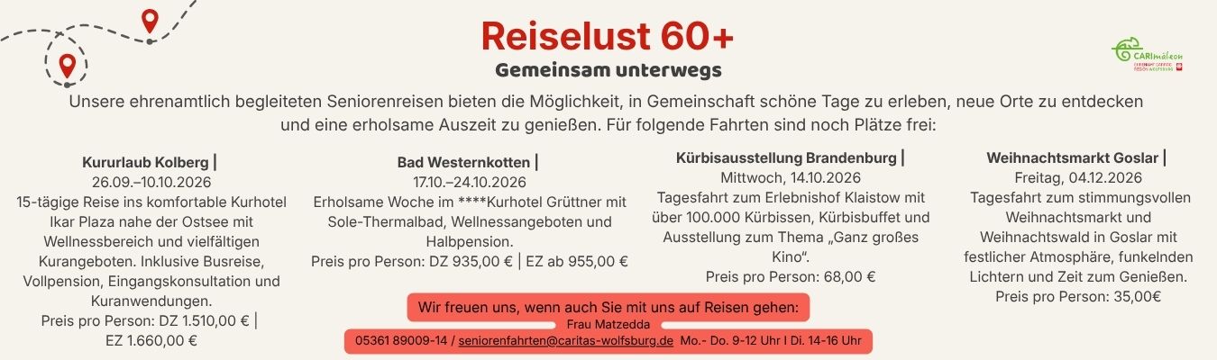 Reiselust 60+